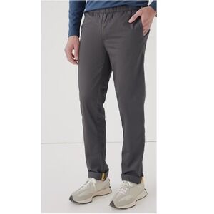 Pact Men's Storm Woven Twill Roll Up Pant Size L NWT